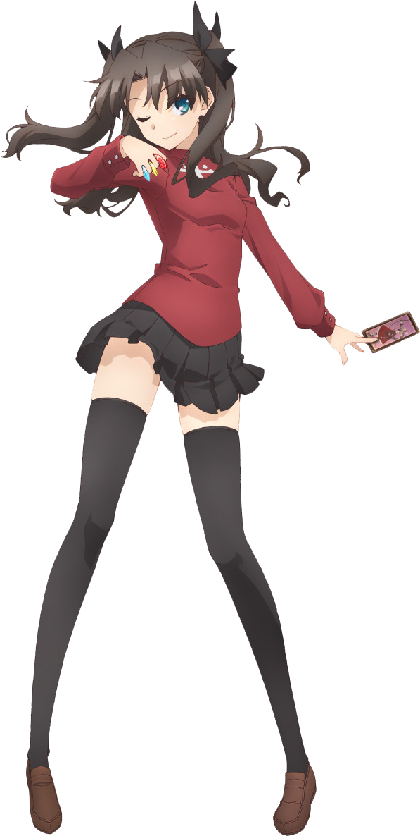 Résultat De Recherche D'images Pour "rin Tohsaka" - Fate Kaleid Rin (632x1200), Png Download