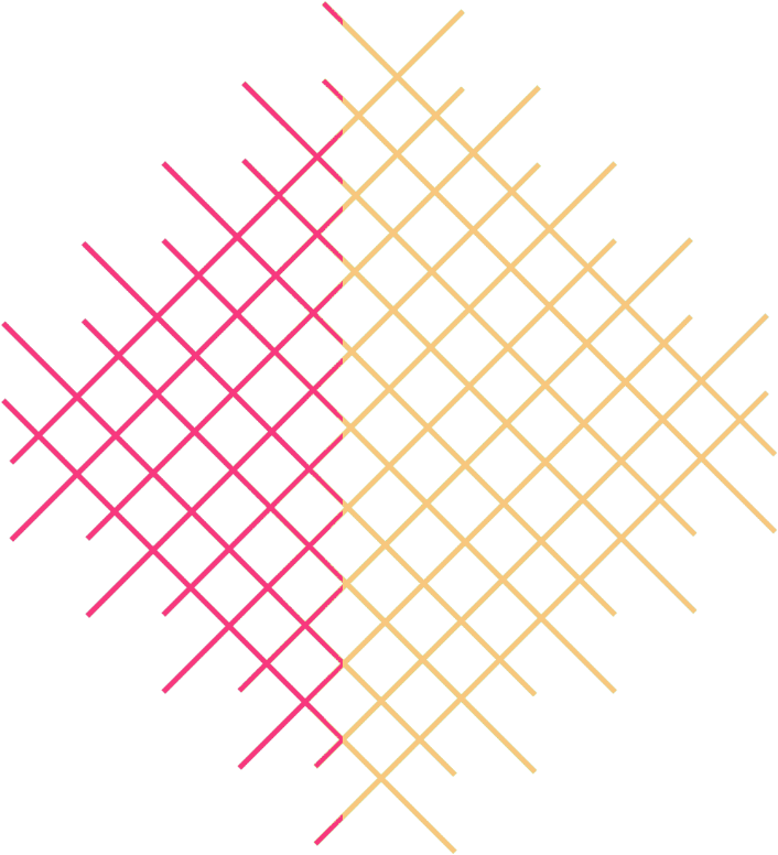 Pattern Texture Colors Lines Pink Yellow Artistic Squ - Yellow (1024x1024), Png Download