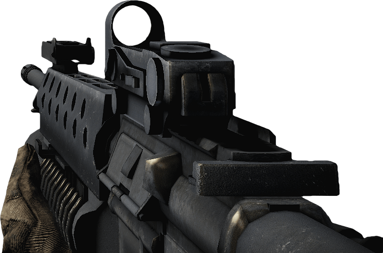 Bfbc2 M16a2 Red Dot Sight - Battlefield Bad Company 2 M16 (782x518), Png Download