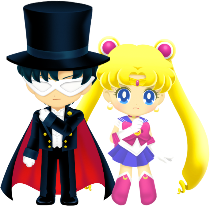 Sailor Soapbox Sailor Moon Drops - Sailor Drops Tuxedo Mask (685x673), Png Download