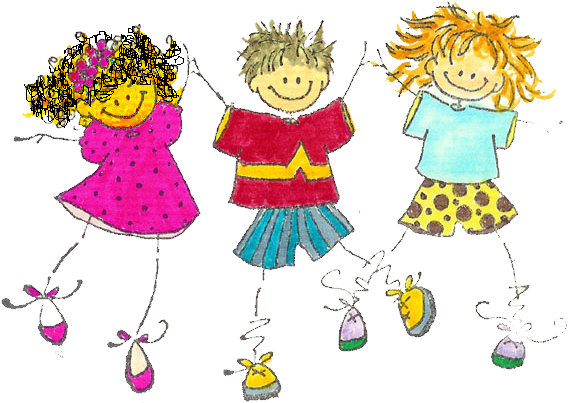 Cartoon Kids Playing Clipart - Wacky Tacky Day Clip Art (620x415), Png Download