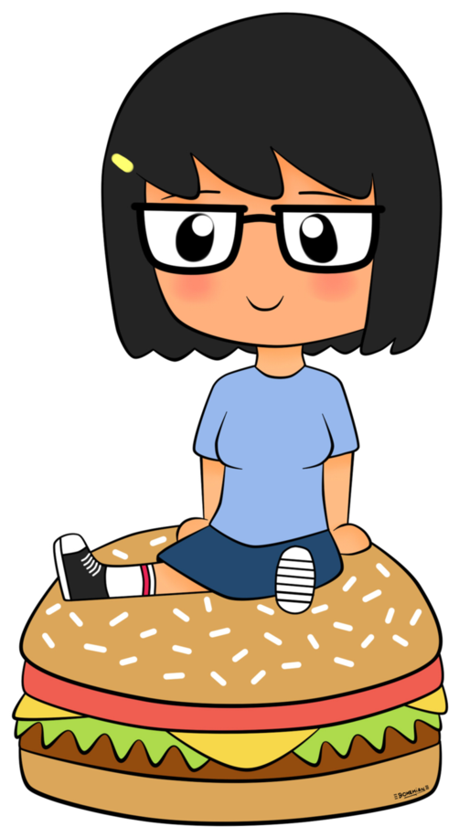 Tina's Burger By Bohemiaaaan - Tina Burger (692x1154), Png Download