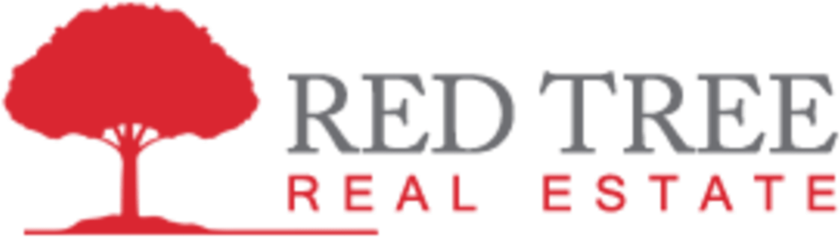 Red Tree Real Estate (1803x492), Png Download