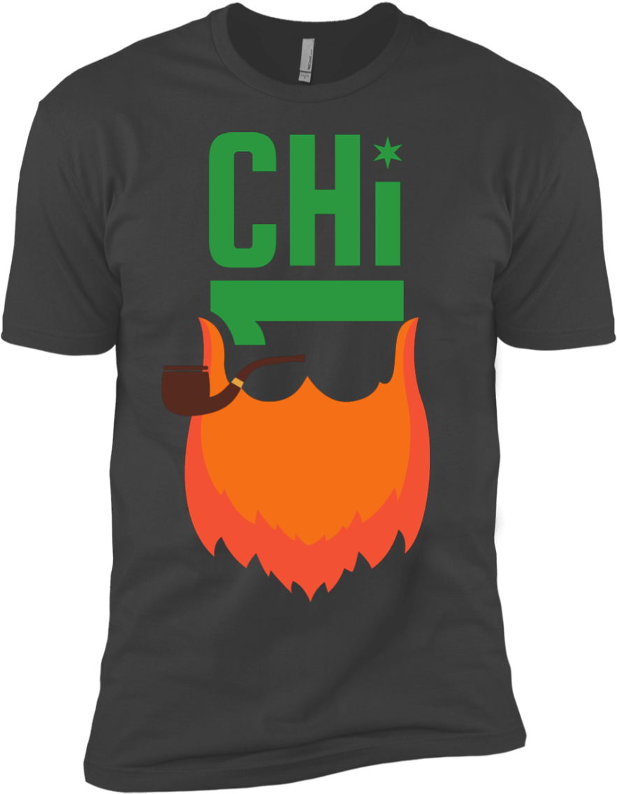Men's Leprechaun Beard T-shirt - Shirt (1155x1155), Png Download