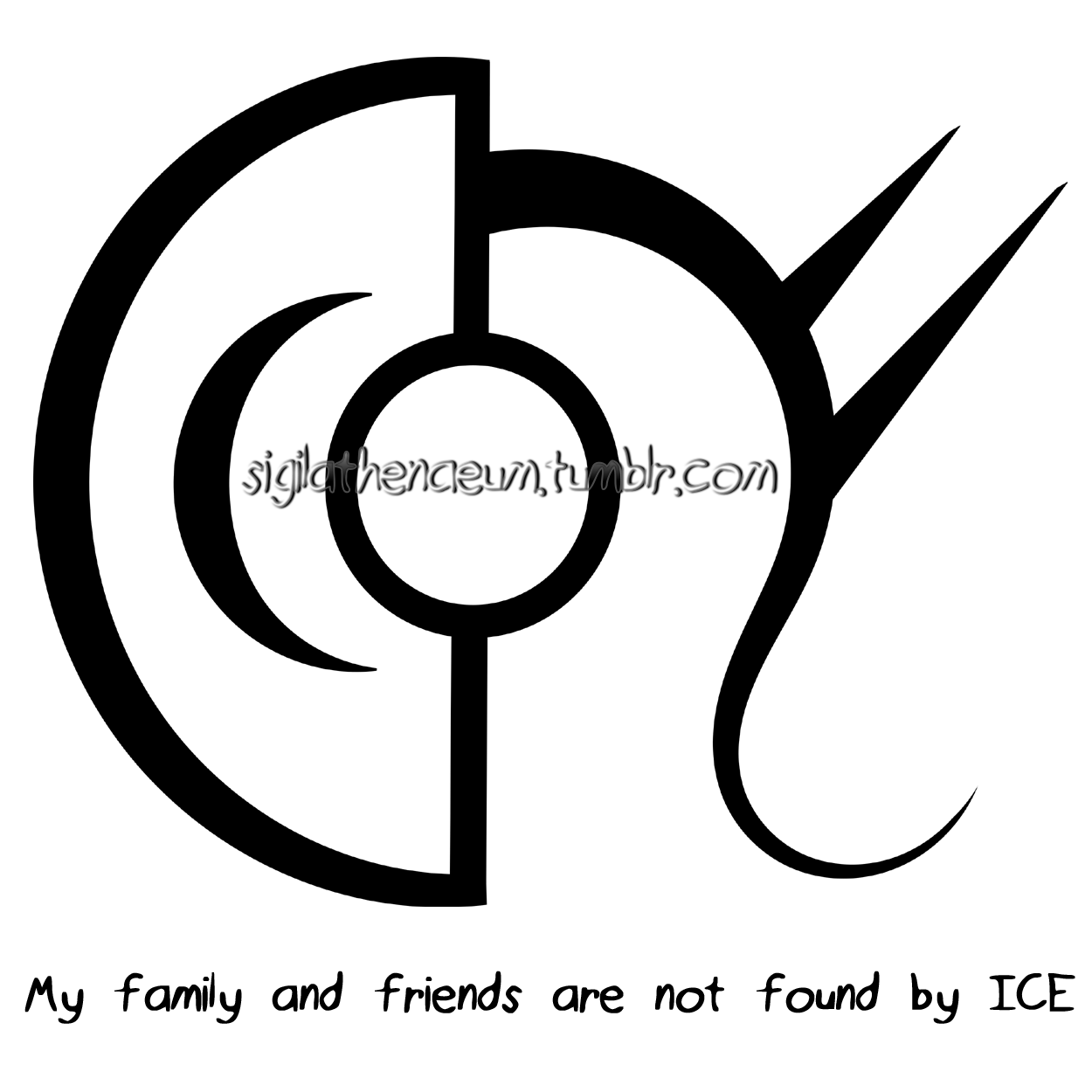 Download Sigil Athenaeum Png Rose Sigil - Sigil - HD Transparent PNG