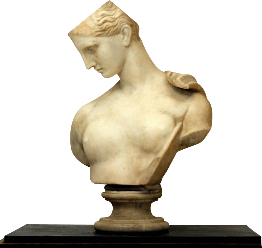 19th Century Marble Bust - Marble (900x900), Png Download