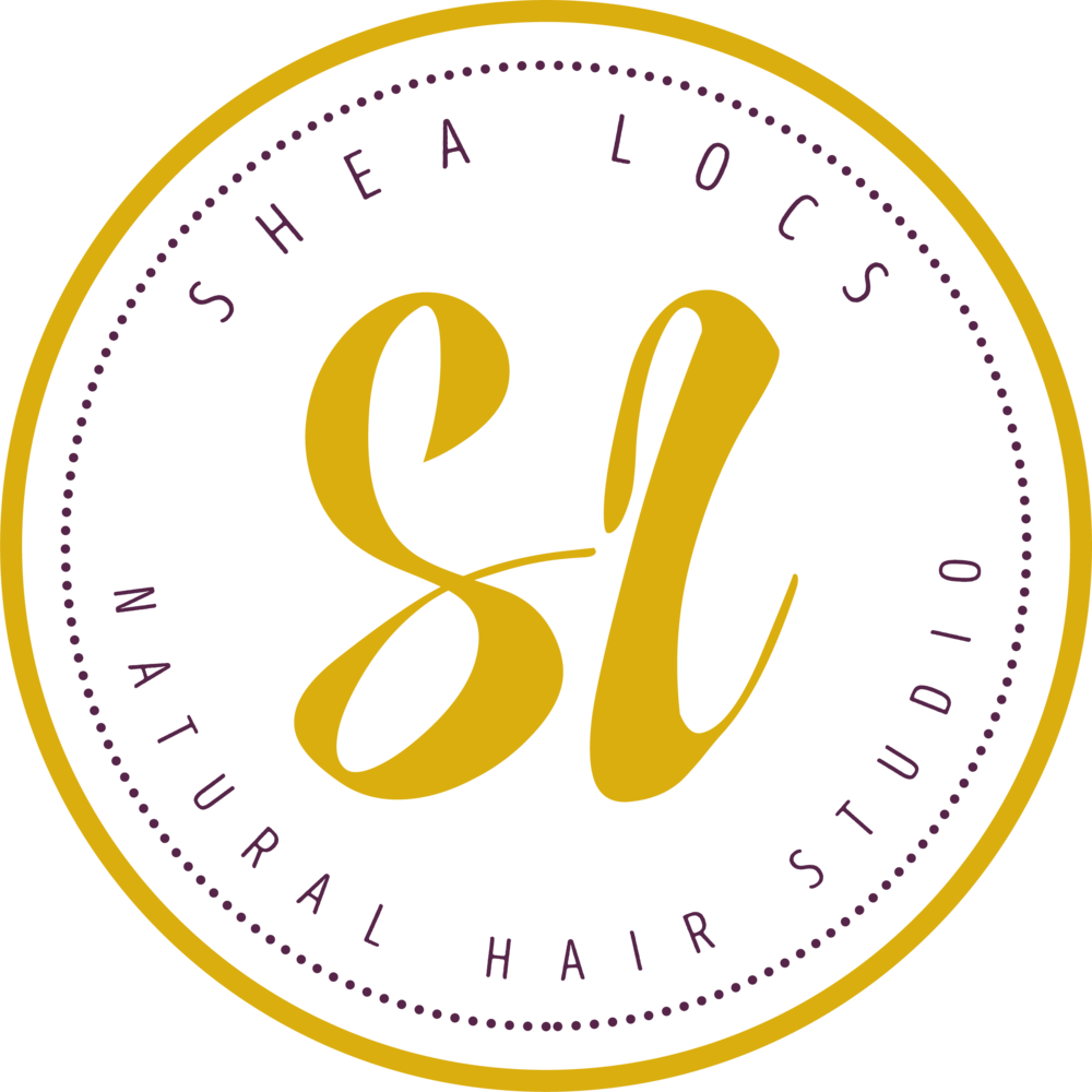 Shea Locs Logo Design - Label (1000x1000), Png Download