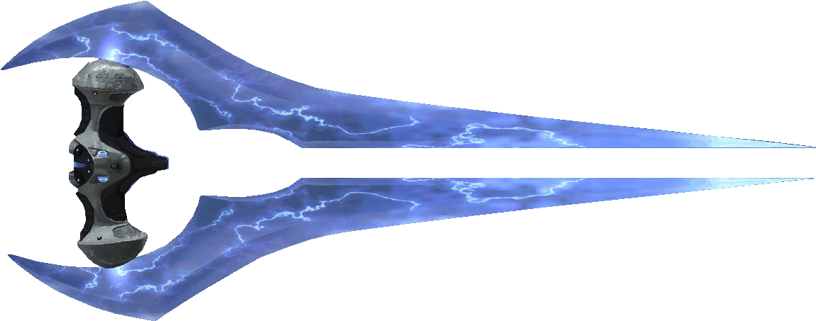 Hreach Energysword Profile - Halo Energy Sword Png (1184x489), Png Download