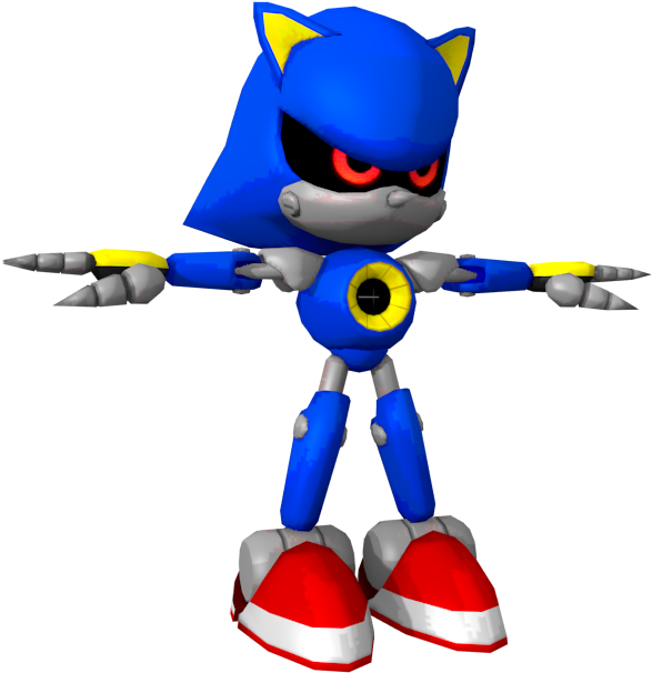 Download Zip Archive - Sonic 4 Episode 2 Sonic Model (750x650), Png Download