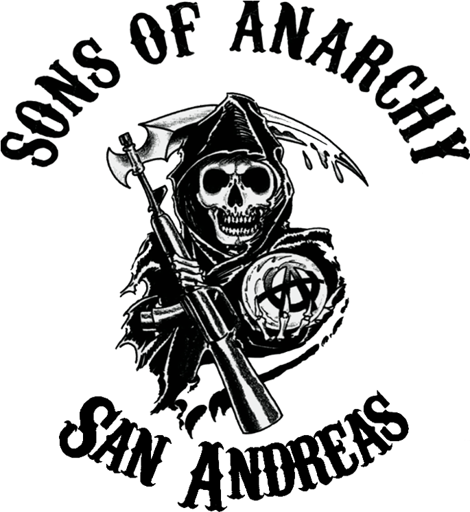 Post By Mobster On Apr 17, 2016 At - Sons Of Anarchy Calavera (800x750), Png Download