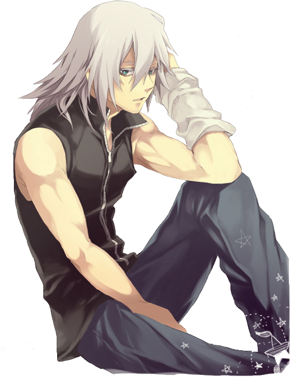 All I Fear Means Nothing ~ ] - Anime Grey Hair Male (600x773), Png Download