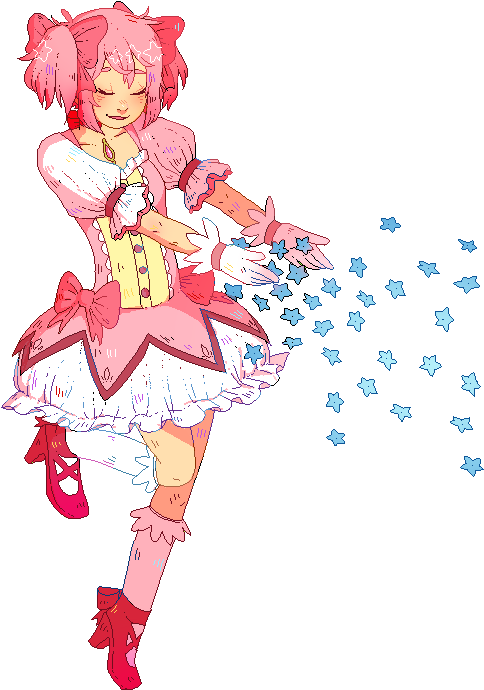 Puella Magi Madoka Magica Doodles Madoka Madoka Kaname - Puella Magi Madoka Magica (500x700), Png Download