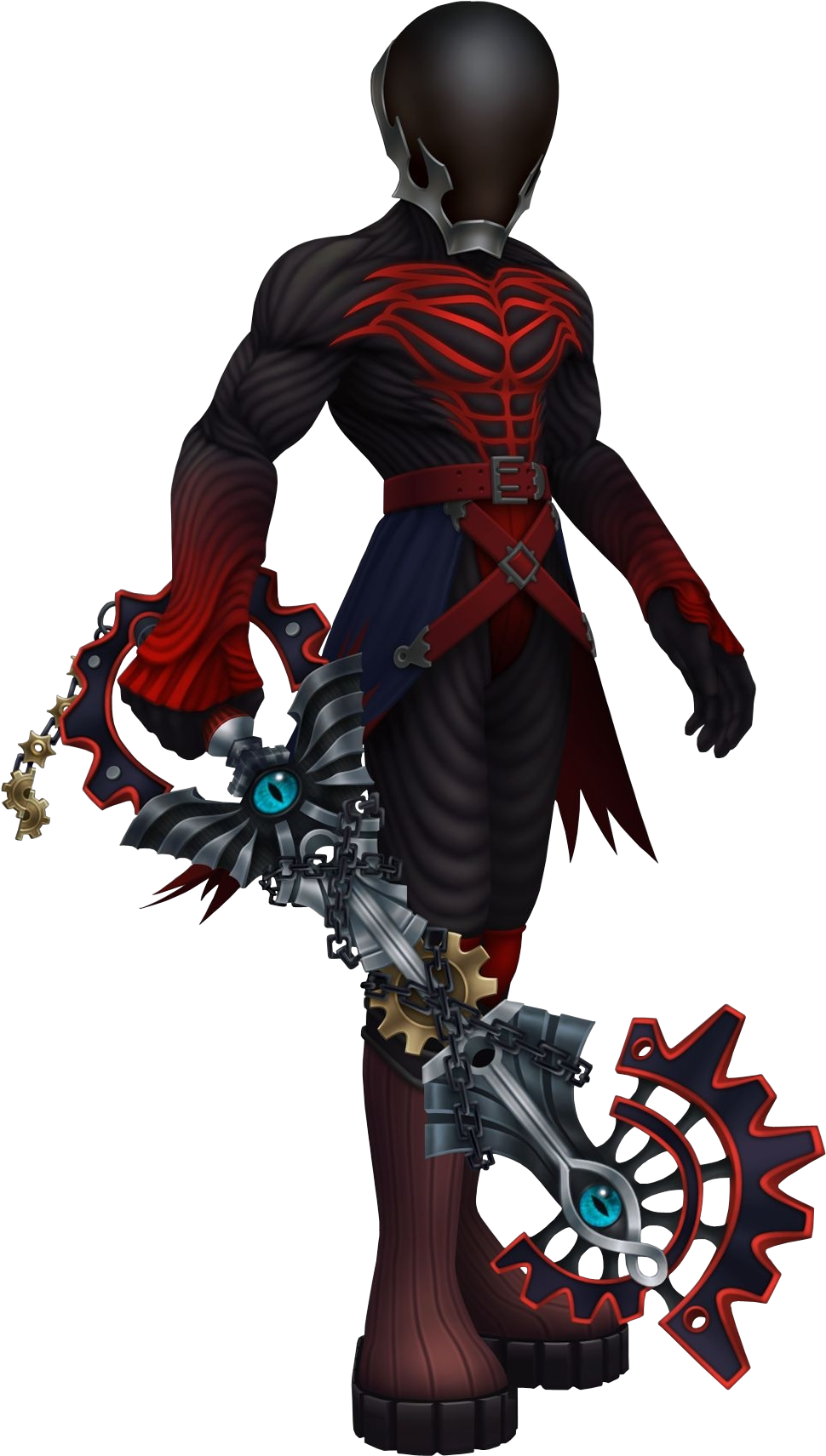 Vanitas - Kingdom Hearts Birth By Sleep Vanitas (989x1733), Png Download