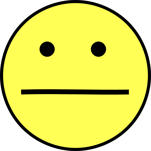 Ok - Yellow Face Clipart (600x600), Png Download