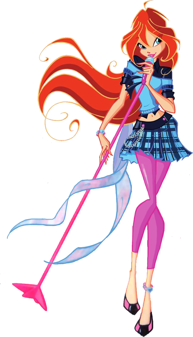 Bloom's Winx Club Band Full - Winx Club Season 4 Bloom (640x1117), Png Download