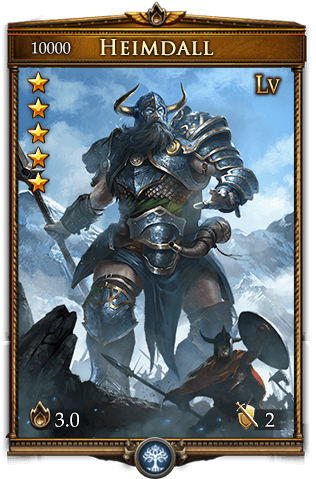 Heimdall - Art (350x480), Png Download