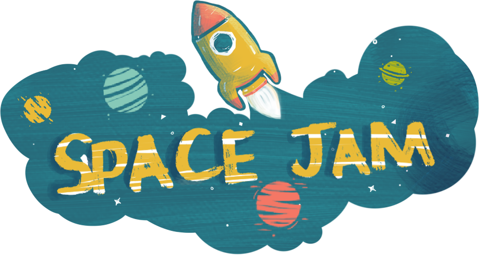 Space Jam Logo - Space Jam (932x496), Png Download