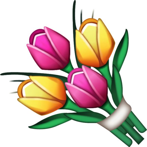 Download Bouquet Emoji Image In Png - Ramo De Flores Emoji (600x600), Png Download