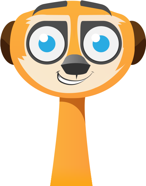 Meerkat2 - Meerkat Cartoon Png (488x604), Png Download