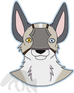 Battle Born - Companion Dog (312x400), Png Download