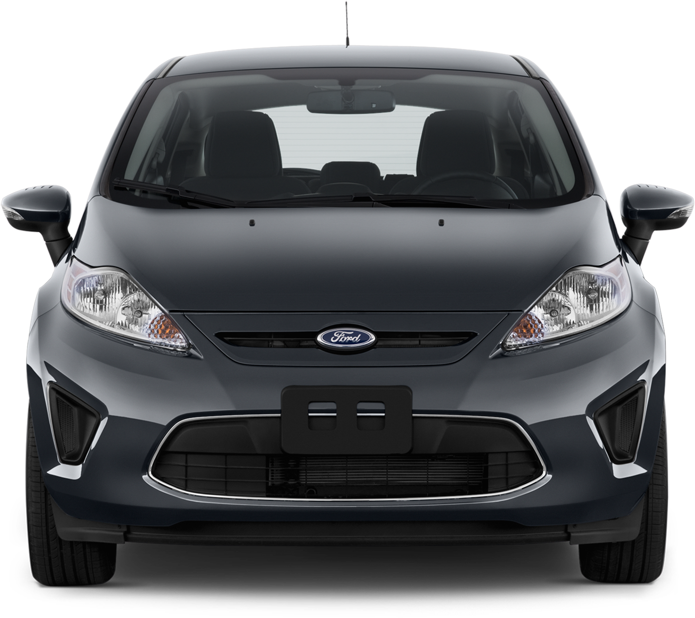 47 - - Ford Fiesta 2013 Front Bumper (2048x1360), Png Download