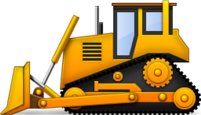 Icon Bulldozer (640x480), Png Download