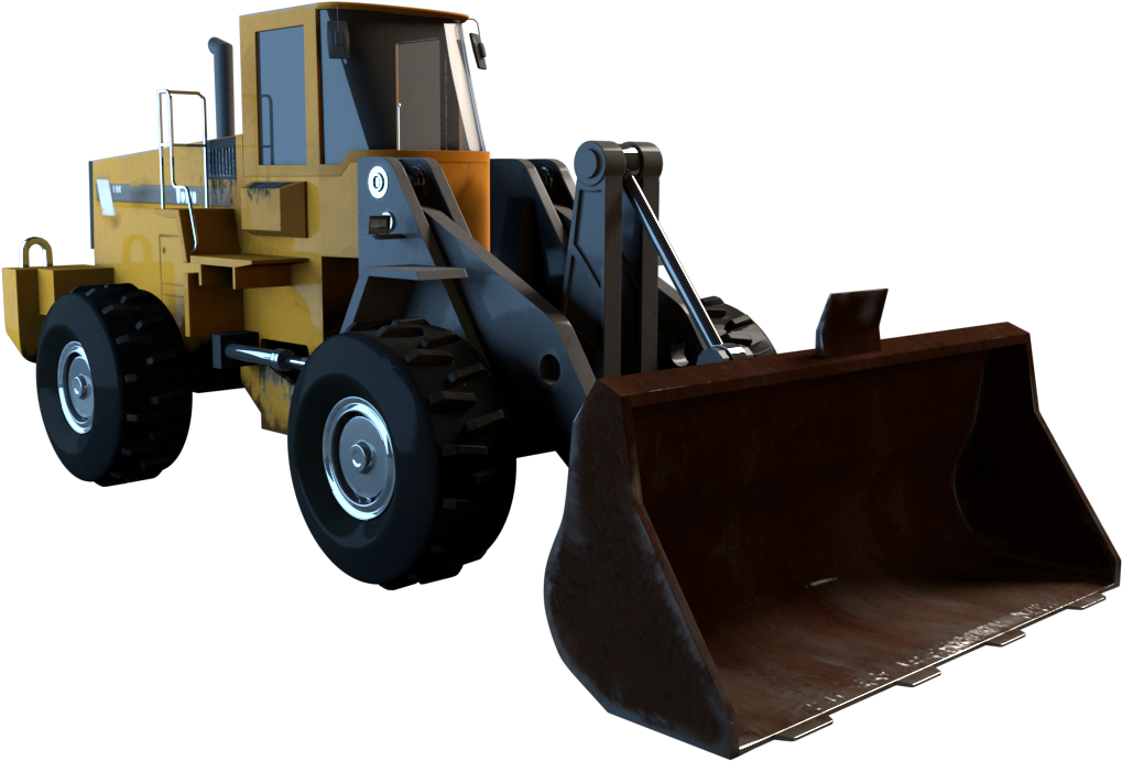 Bulldozer (1280x720), Png Download