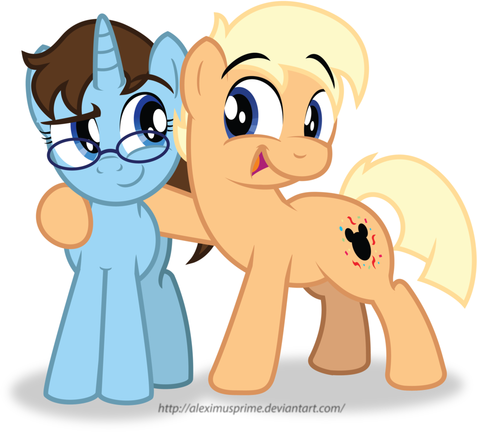 Aleximusprime, Boyfriend And Girlfriend, Couple, Mare - Acracebest And Toodles (1024x901), Png Download