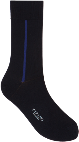 Thin Stripe Blue Electric Blue - Neoprene Socks 1mm (400x500), Png Download