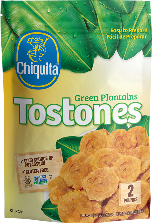 Chiquita Green Plantains Tostones, 2 Pounds - Chiquita Plantains, Green - 32 Oz (1000x1000), Png Download