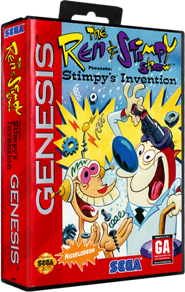 The Ren & Stimpy Show Presents - Sonic The Hedgehog 3 Sega Genesis Gen (369x580), Png Download