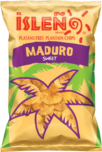 El Isleño® Maduro Sweet Plantain Chips - Frito-lay El Isleno Original Plantain Chips 9 Oz. Bag (334x483), Png Download