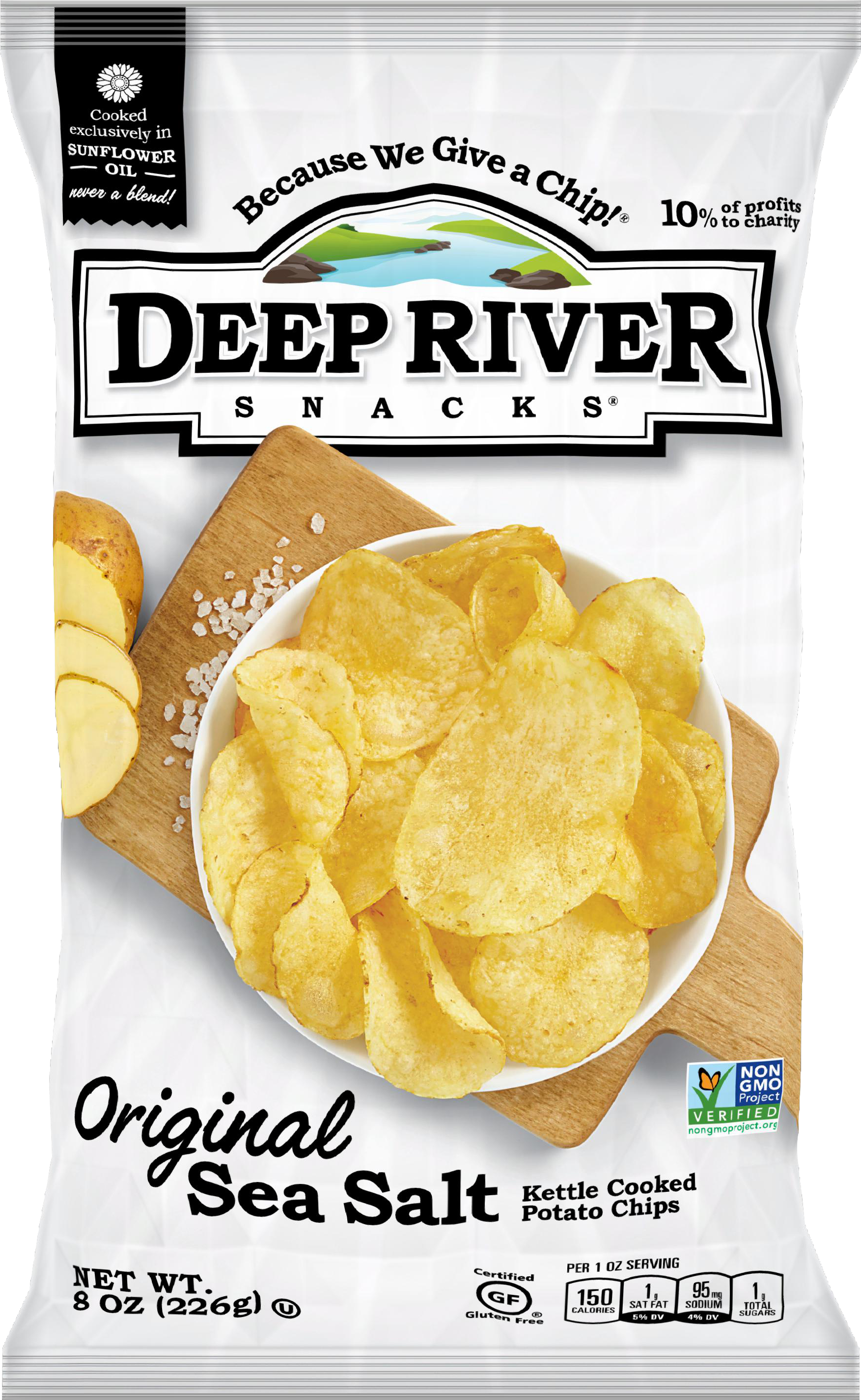 How To Buy - 1.375-oz. Chips By Deep River Snacks - 1.375-oz. Original (5028x3546), Png Download
