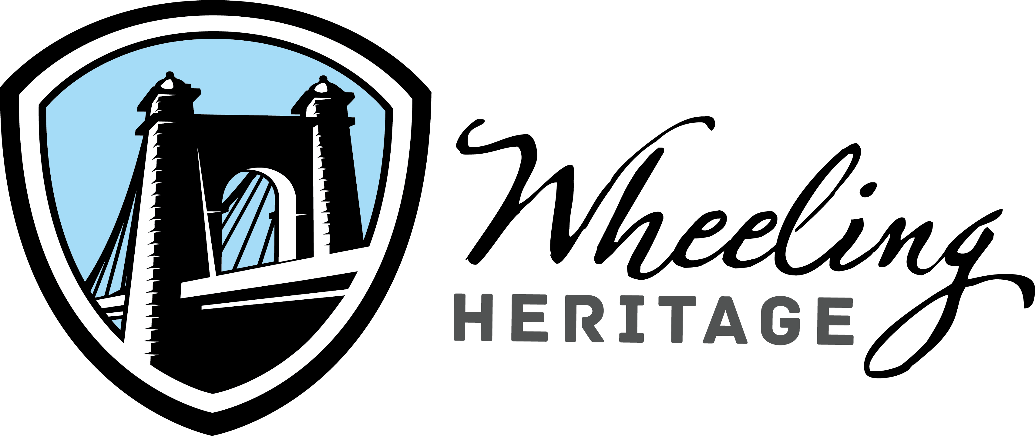 Civil War Monument Committee And Wheeling Heritage - Wheeling Heritage (3413x1439), Png Download