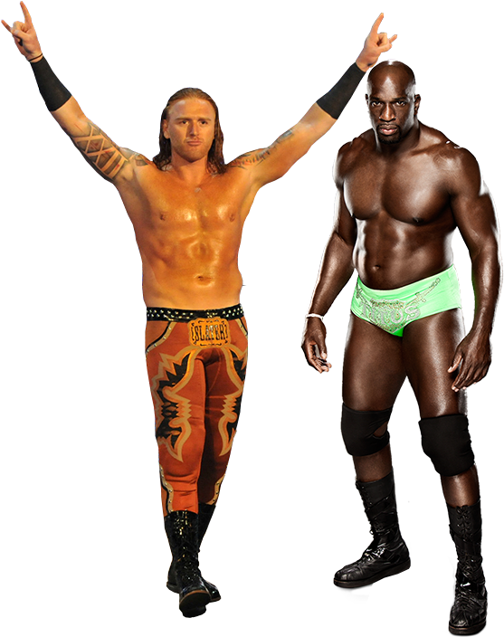Slater Gator - Wwe Titus O Neil Png (593x724), Png Download
