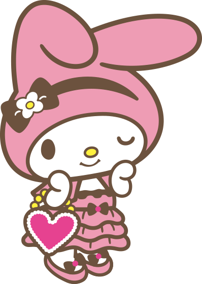 5th My Melody - My Melody Sanrio Png (398x560), Png Download
