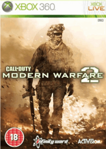Cod Modern Warfare 2 Xbox 360 (500x500), Png Download