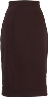 Pencil Skirt Black - Pencil Skirt (450x619), Png Download