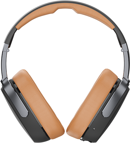 Skullcandy's Crusher Vr Headphones Are The Way To Go - Skullcandy Crusher Wireless Black Tan (600x600), Png Download