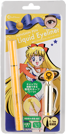 Miracle Romance Hensou Pen Liquid Eyeliner Sailor Venus - Creer Beaute Sailor Moon Miracle Romance Hensou Pen (300x573), Png Download