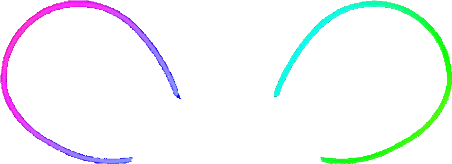 Make Continuous 3d Tube Out Of 2d Image - Parallel (1080x1080), Png Download