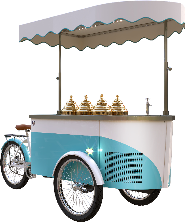 Luxury Performance - Ice Cream Cart Png (600x719), Png Download