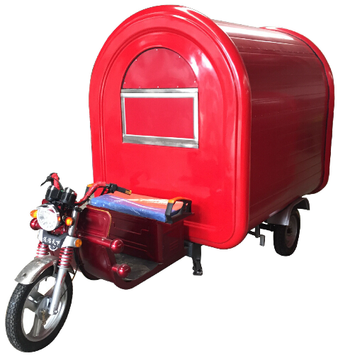Electric Motor Mobile Food Cart - Food Truck (514x511), Png Download
