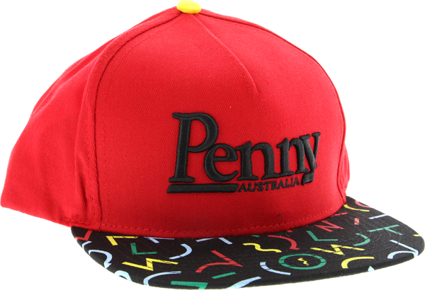 Image - Penny - Logo Cap Adj - Bel Air Rd / Bk / Rasta / Ast.pc (600x410), Png Download
