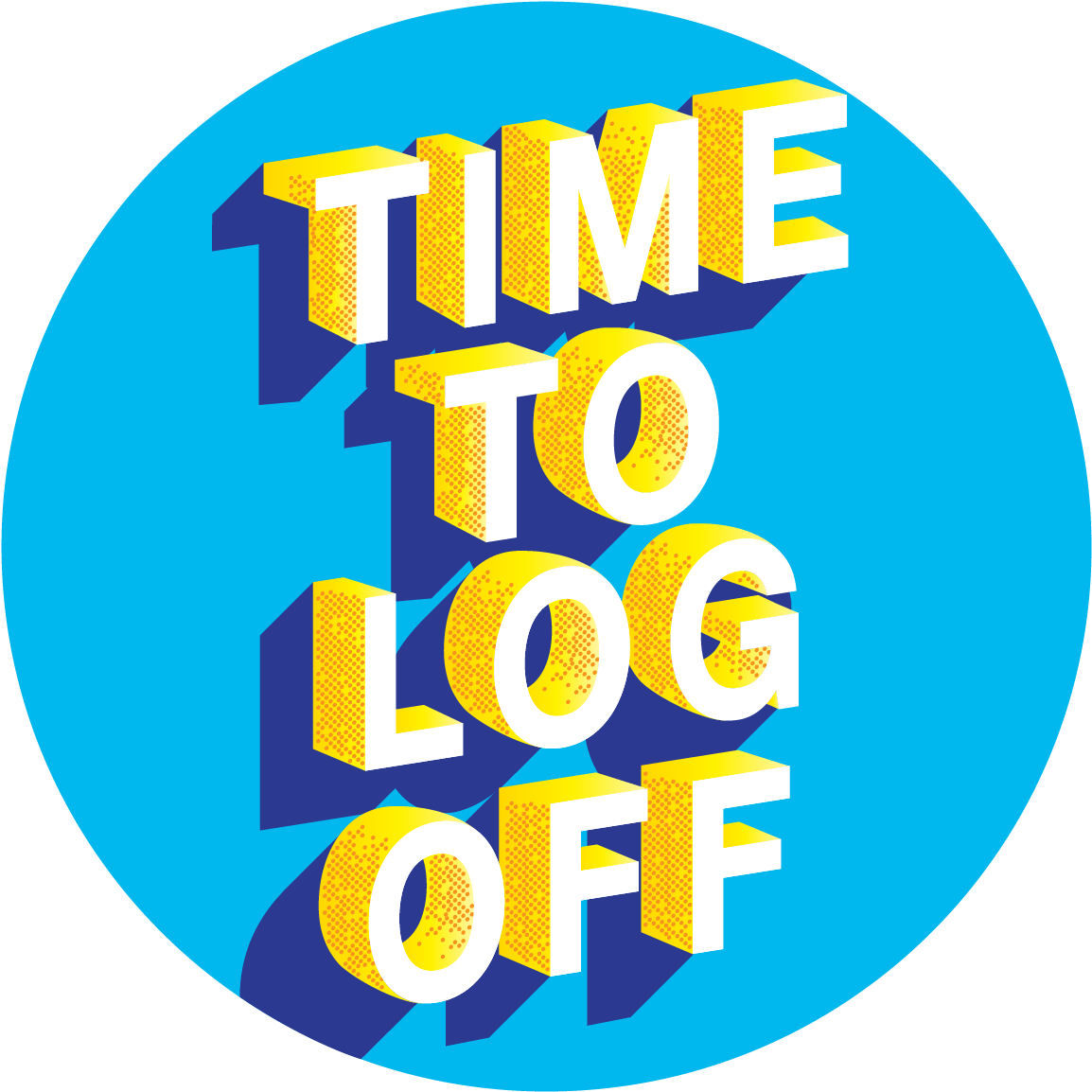 Logo - Logging Out From Social Media (1181x1181), Png Download