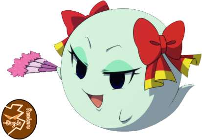 Which Main Mario Girl Is Your Favorite - Mario Bros Boo Girl (500x350), Png Download