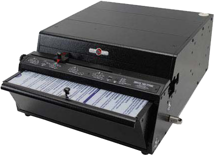 Onyx Hd7700 Ultima Punch For Wire, Comb & Spiral Binding - Rhin-o-tuff Hd7700 Ultima Onyx 14" Electric Heavy Duty (500x540), Png Download