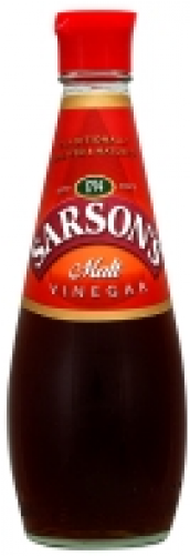 Sarsons Malt Vinegar 300ml (500x500), Png Download