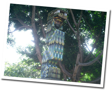 Mexico Amatlan Quetzalcoatl Sacred Site - Window (419x345), Png Download