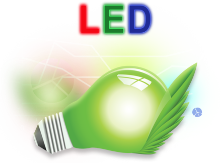Led Bulb - Eco Friendly Led Bulb (439x324), Png Download